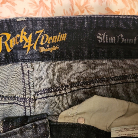 Men's Rock 47 Wrangler Bootcut jeans - Picture 4 of 5